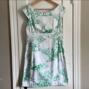 Lilly Pulitzer Allura Dress Spring Fever Toile